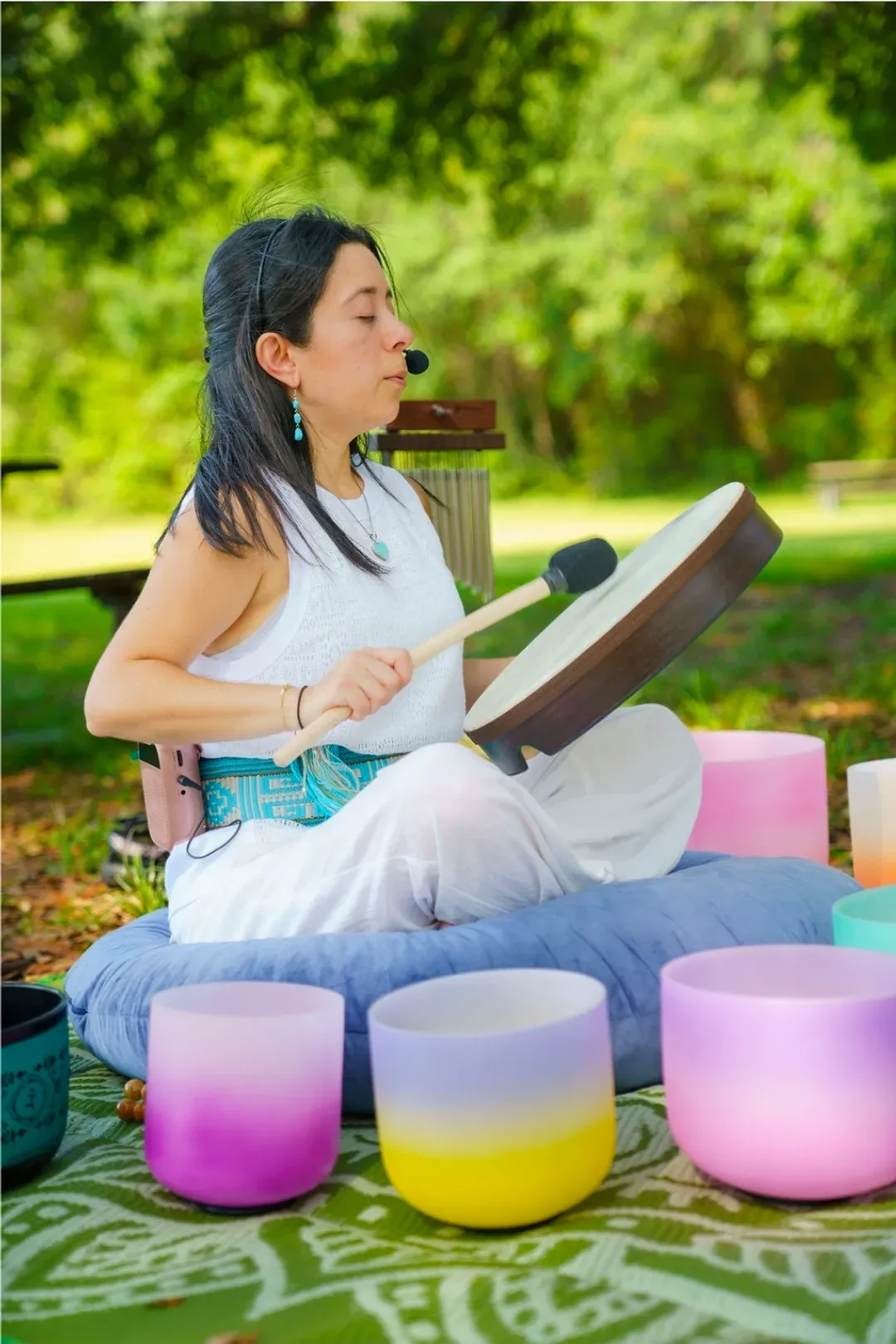 Private sound healing session